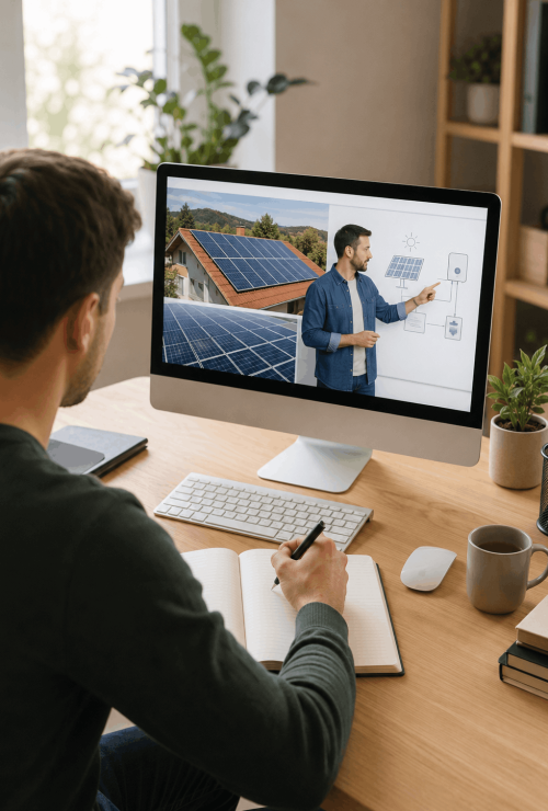 Cursos gratuitos de energia fotovoltaica Cursos gratuitos de energia fotovoltaica